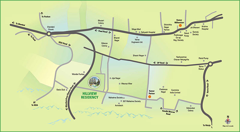 Hillview Residency Location Pune